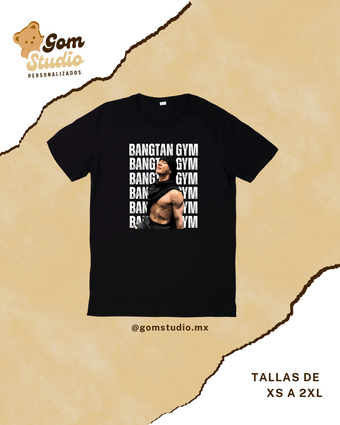 PLAYERA - GYM JUNGKOOK