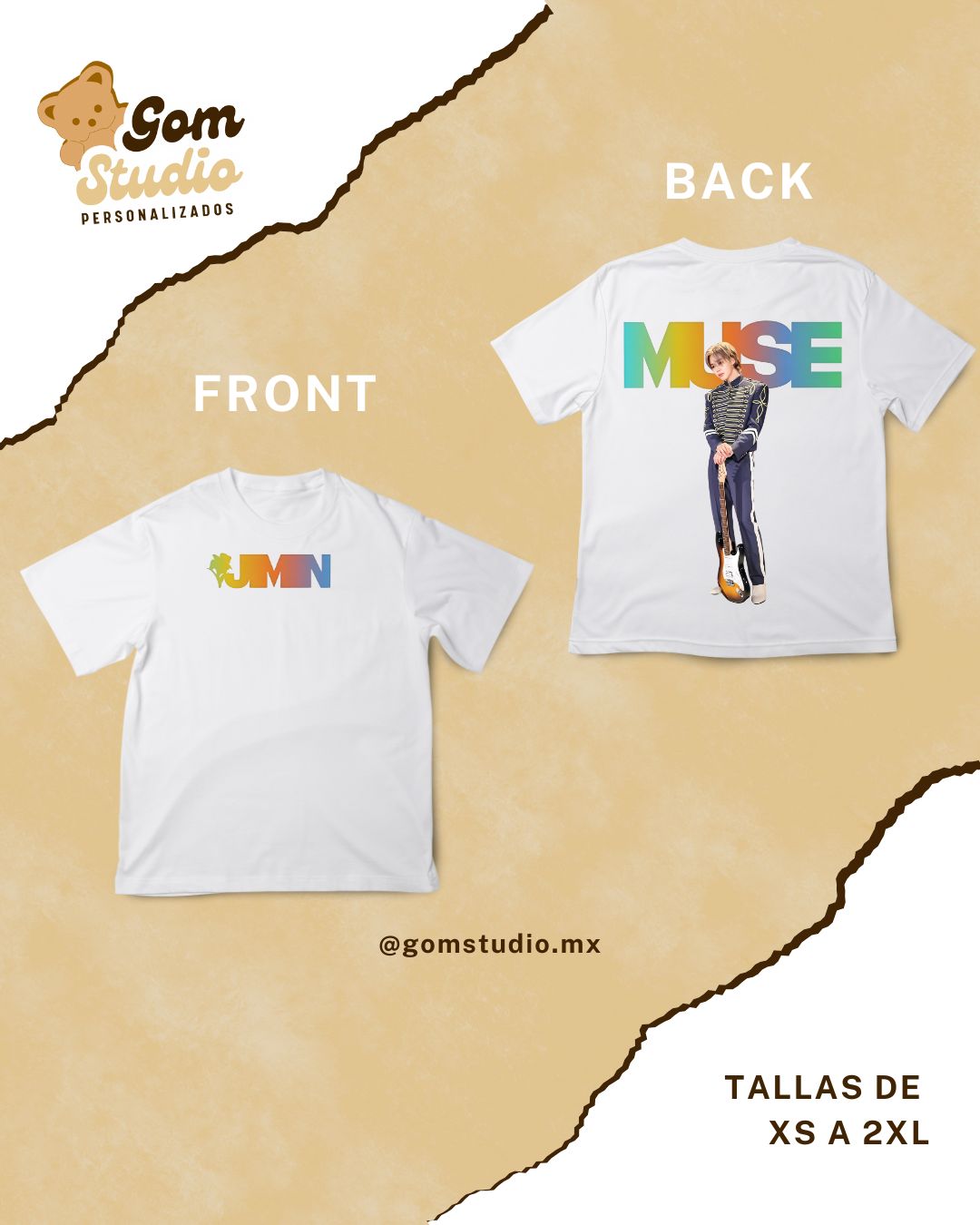 PLAYERA - JIMIN MUSE