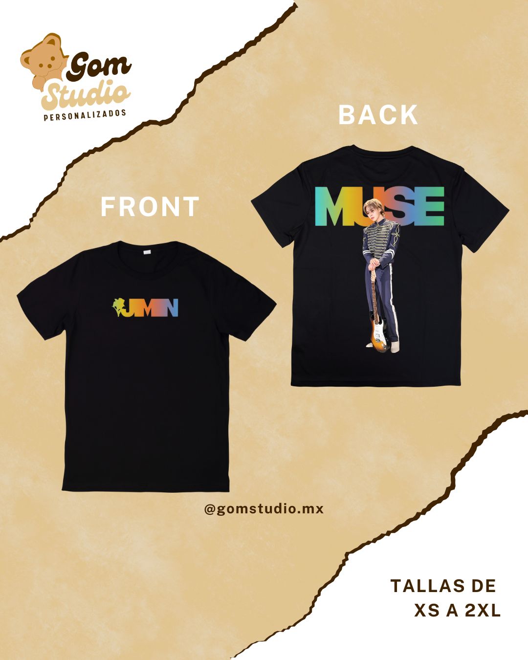 PLAYERA - JIMIN MUSE