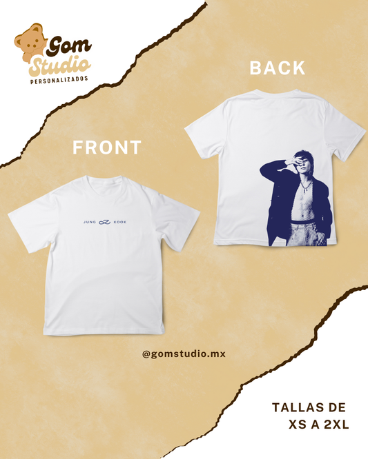 PLAYERA - JUNGKOOK GOLDEN