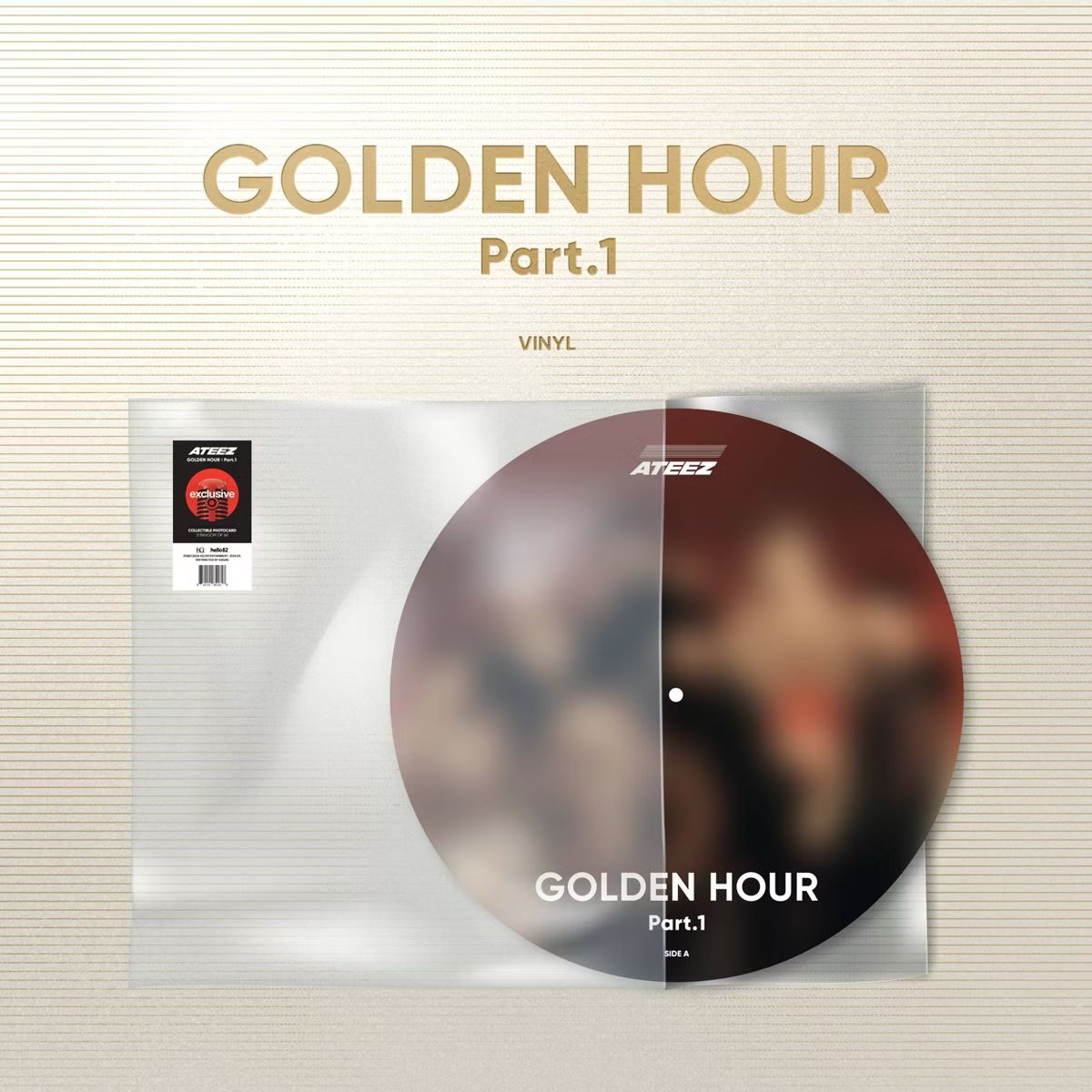 ATEEZ - GOLDEN HOUR PT.1 (VINYL TARGET)